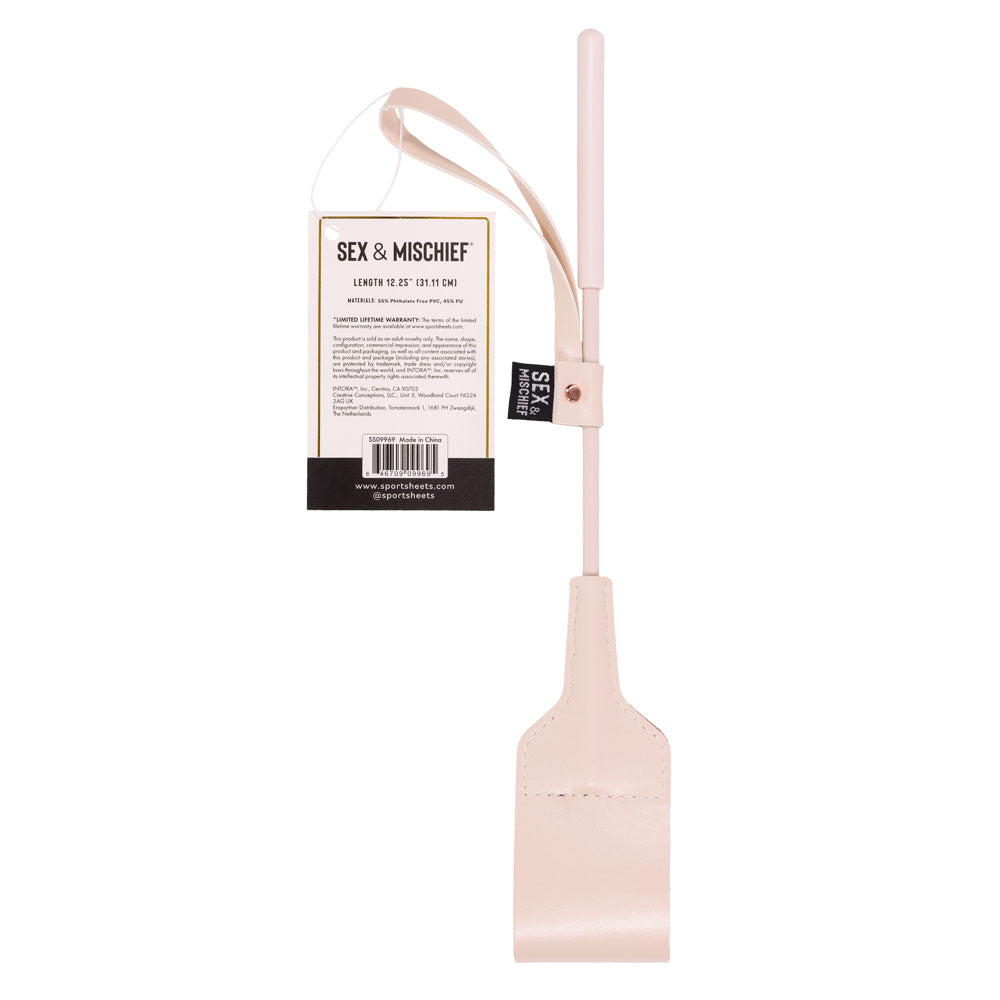 Sportsheets Sex & Mischief Peaches n CreaMe Riding Crop