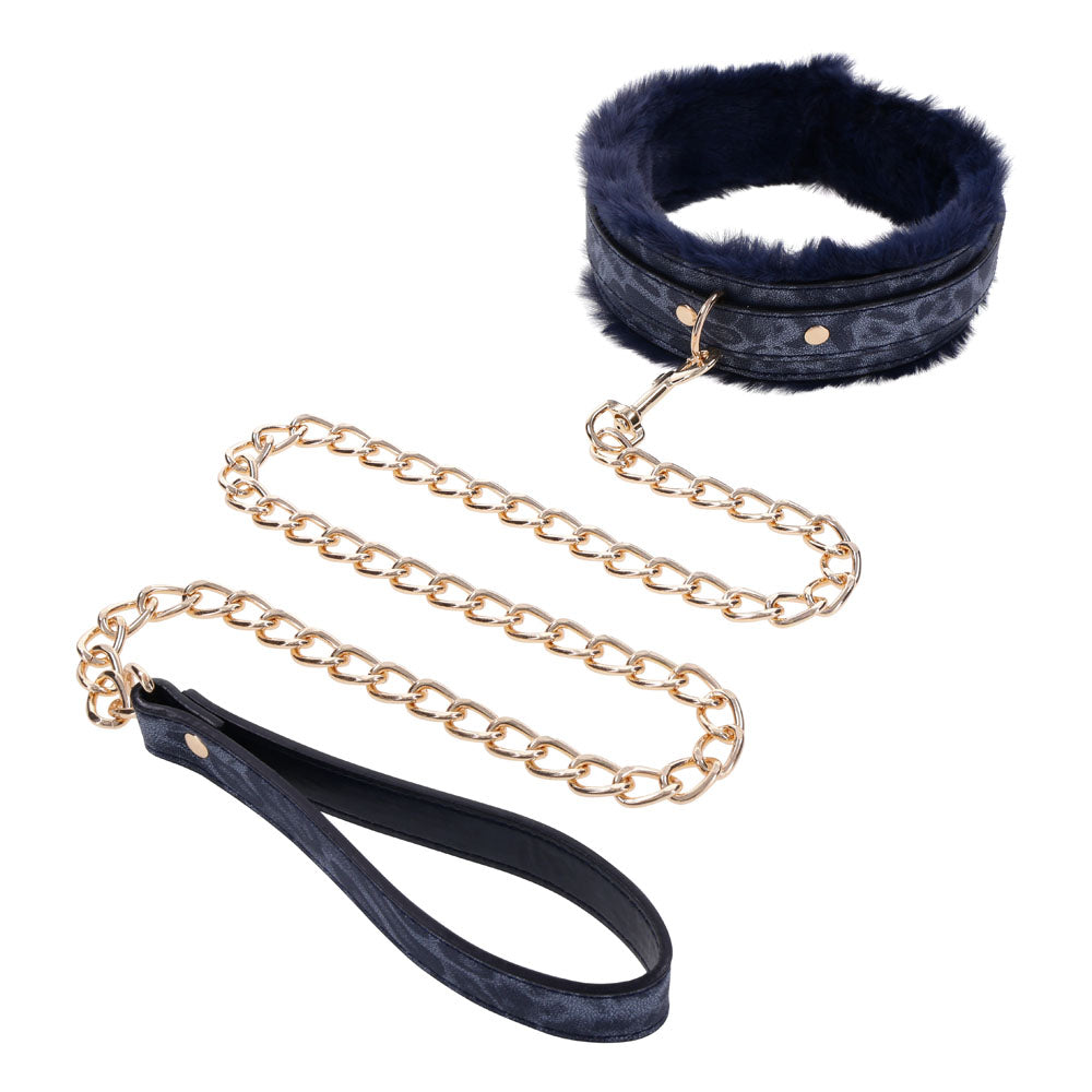Sportsheets Sex & Mischief Cougar Fur Collar & Leash