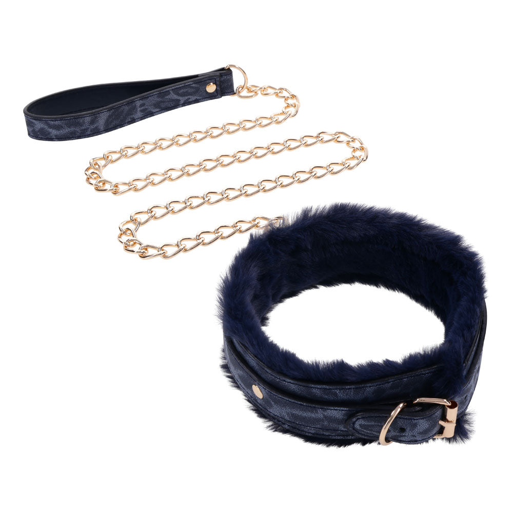 Sportsheets Sex & Mischief Cougar Fur Collar & Leash