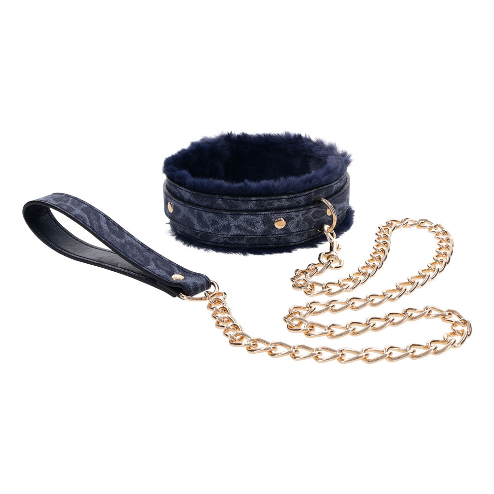 Sportsheets Sex & Mischief Cougar Fur Collar & Leash