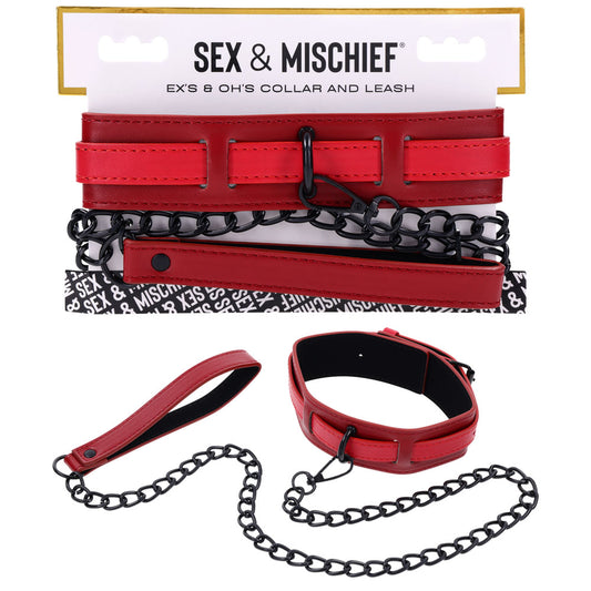 Sportsheets S&M Exs & Ohs Collar and Leash
