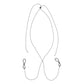 Sportsheets S&M Exs & Ohs Body Jewelry with Nipple Ties