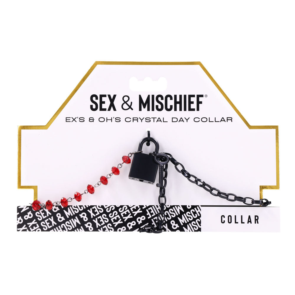 Sportsheets S&M Exs & Ohs Crystal Day Collar