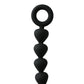 Sportsheets Sex & Mischief Black Silicone Anal Beads