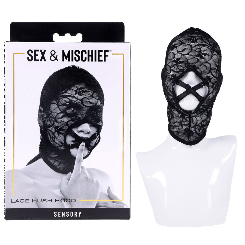 Sportsheets Sex & Mischief Lace Hush Hood