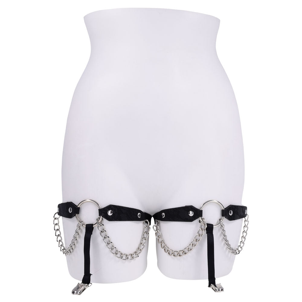 Sportsheets Sex & Mischief Chain Lace Garters