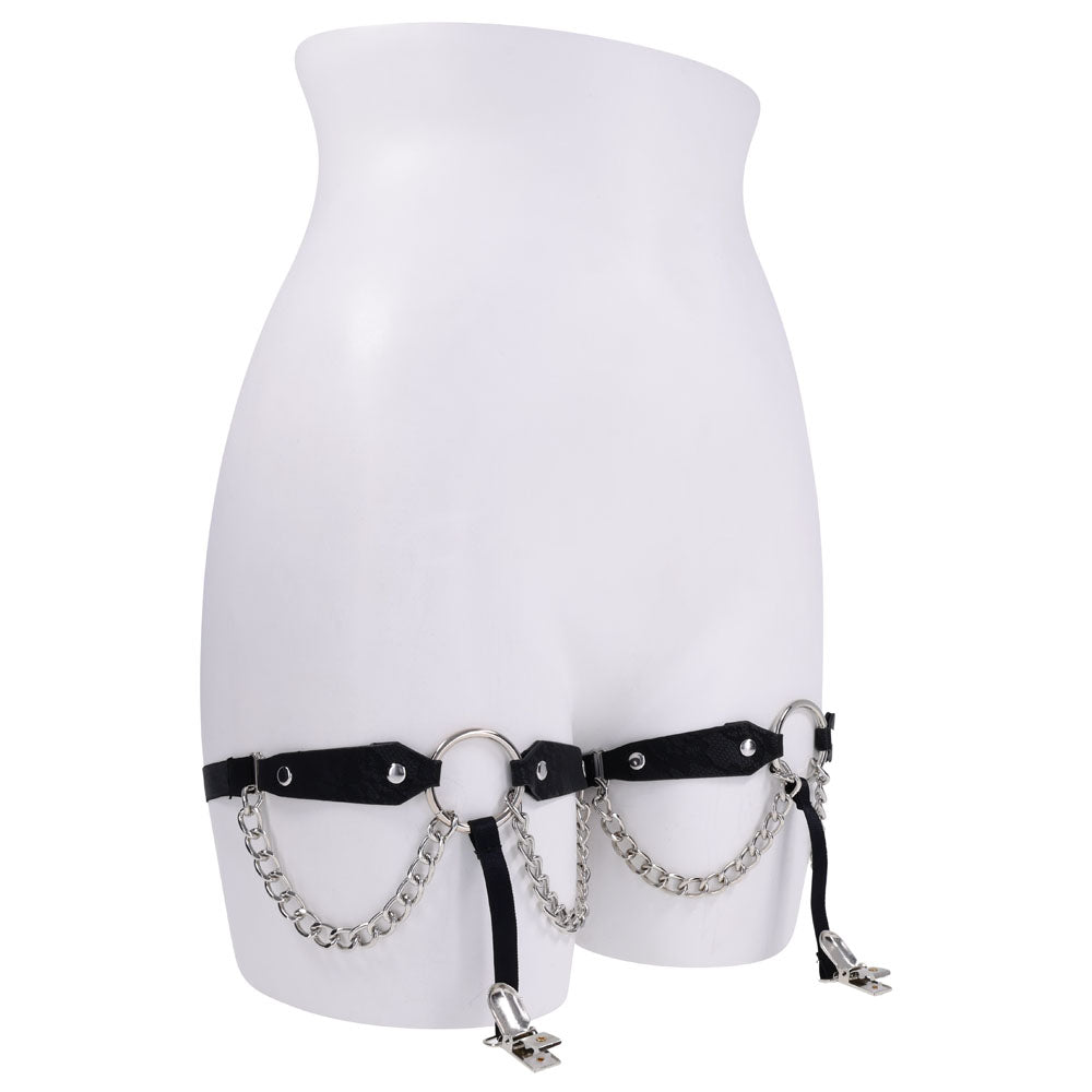 Sportsheets Sex & Mischief Chain Lace Garters