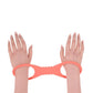 Sportsheets Sex & Mischief Peaches n CreaMe Large Silicone Cuffs
