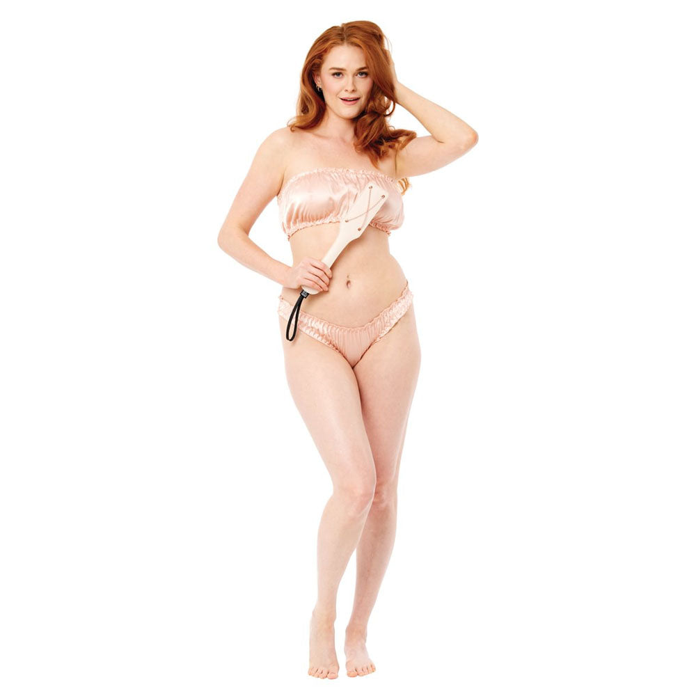 Sportsheets Sex & Mischief Peaches n CreaMe Chain Impressions Paddle