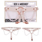 Sportsheets Sex & Mischief Peaches n CreaMe Pearl Garters