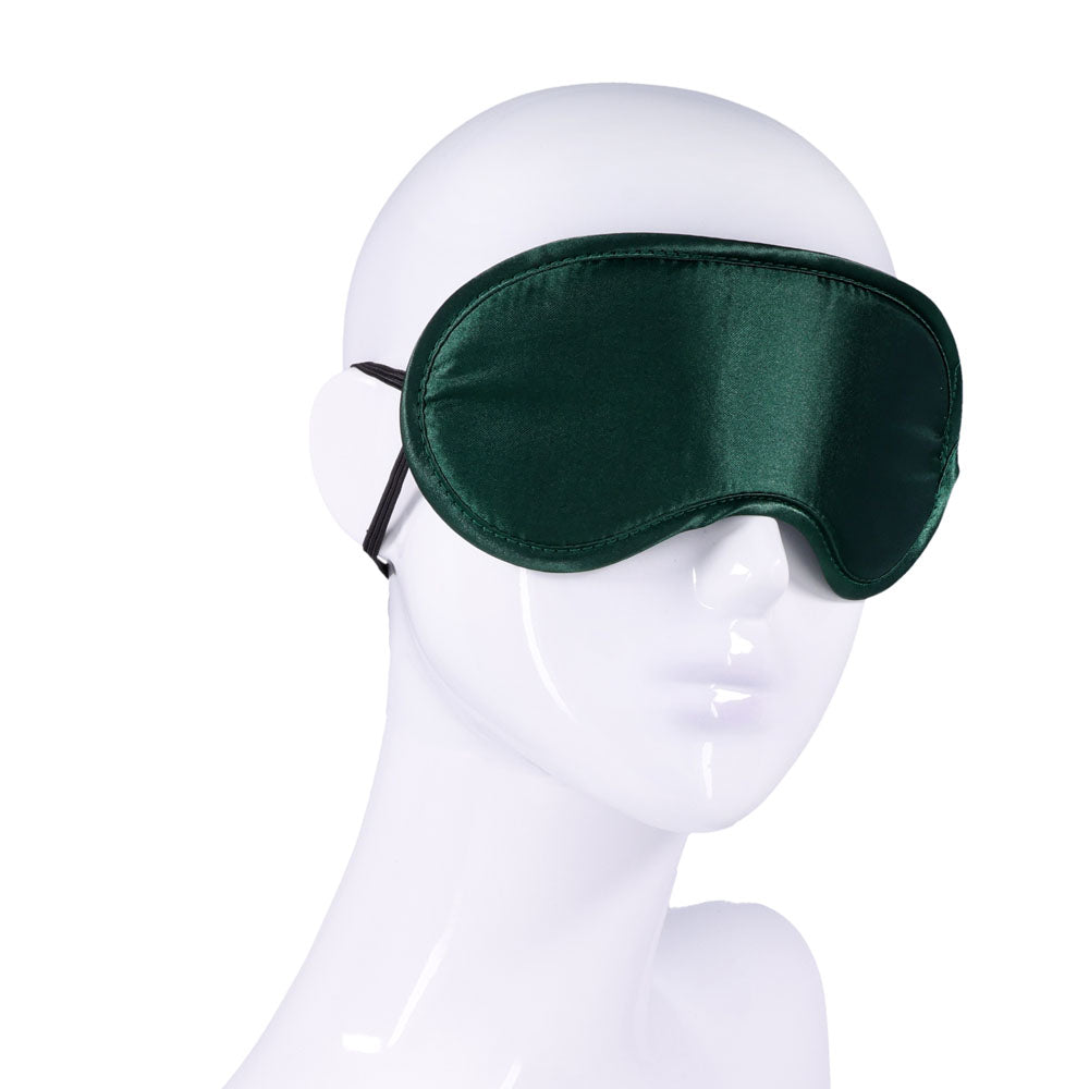 Sportsheets Sex & Mischief Indica Blindfold - Green Eye Mask