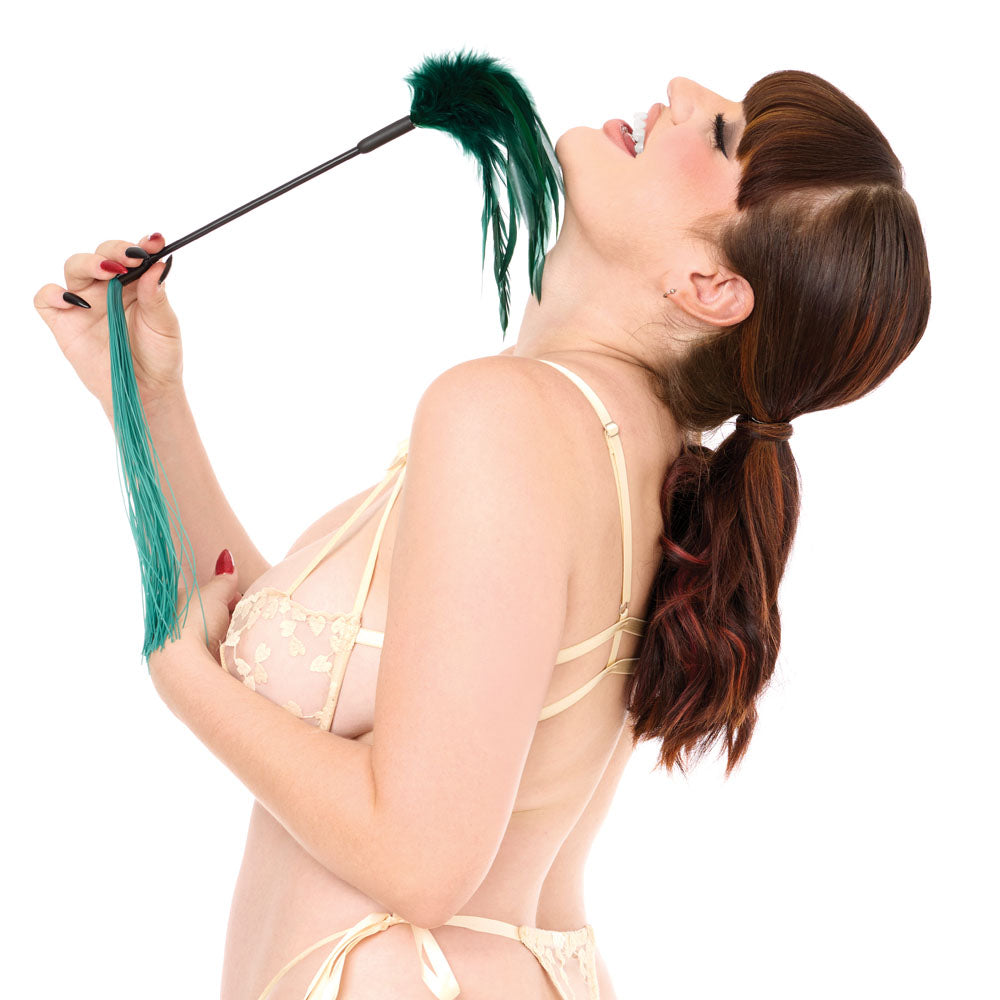 Sportsheets Sex & Mischief Indica Feather Tickler