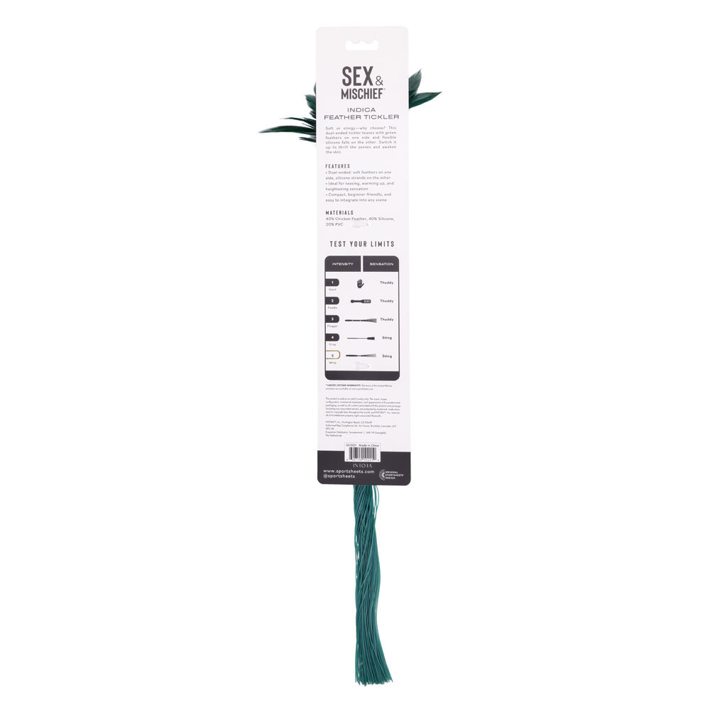 Sportsheets Sex & Mischief Indica Feather Tickler