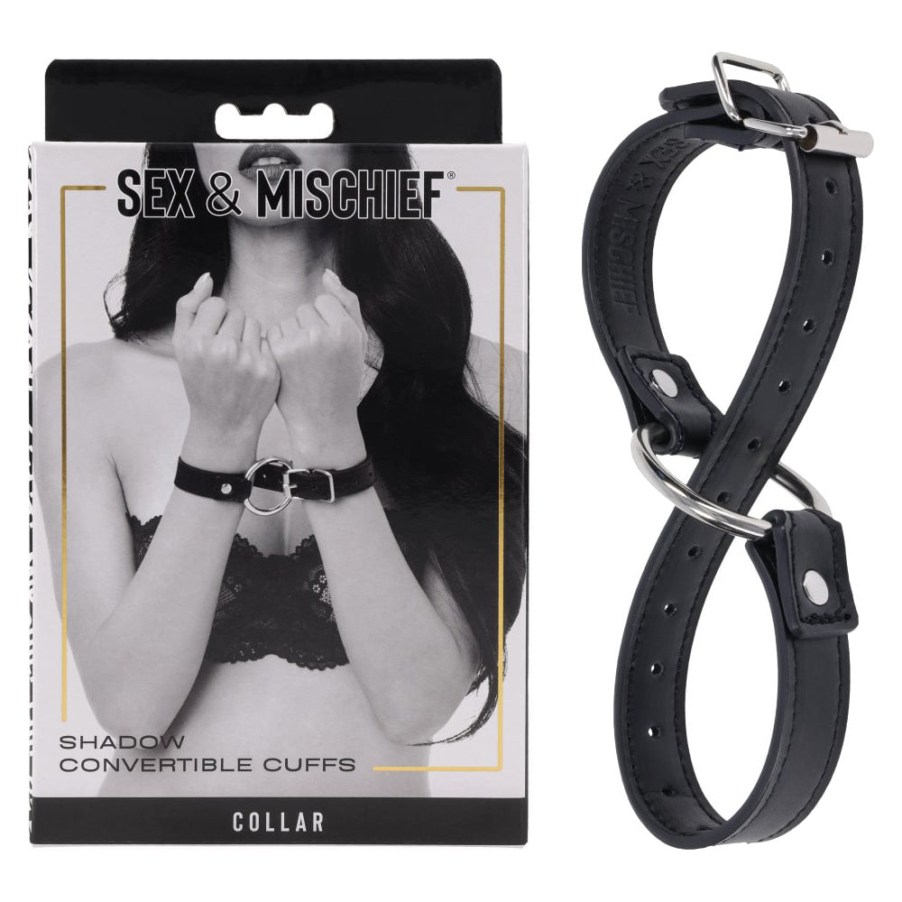 Sportsheets Sex & Mischief Shadow Convertible Cuffs