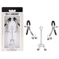 Sportsheets Sex & Mischief Bell Nipple and Clit Jewelry Clamp