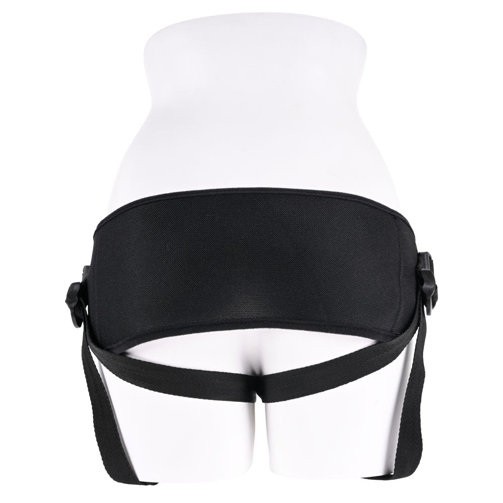Sportsheets Breathable Strap On - Black Adjustable Strap-On Harness (No Probe Included)
