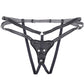 Sportsheets Aurora High Waisted Strap On - Black Adjustable Strap-On Harness (No Probe Included)