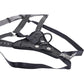 Sportsheets Aurora High Waisted Strap On - Black Adjustable Strap-On Harness (No Probe Included)