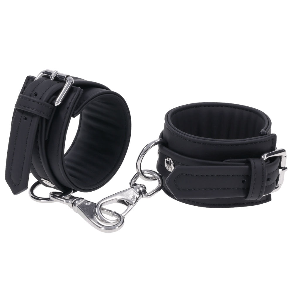 Sportsheets Signature Midnight Muse Handcuffs - Black