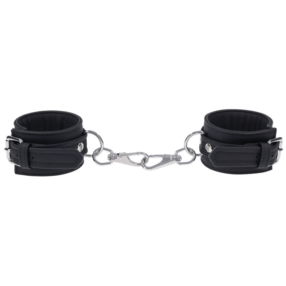 Sportsheets Signature Midnight Muse Handcuffs - Black