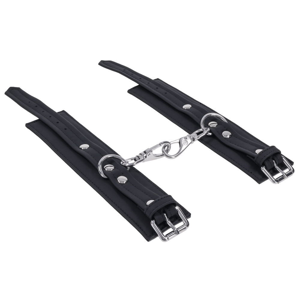 Sportsheets Signature Midnight Muse Handcuffs - Black