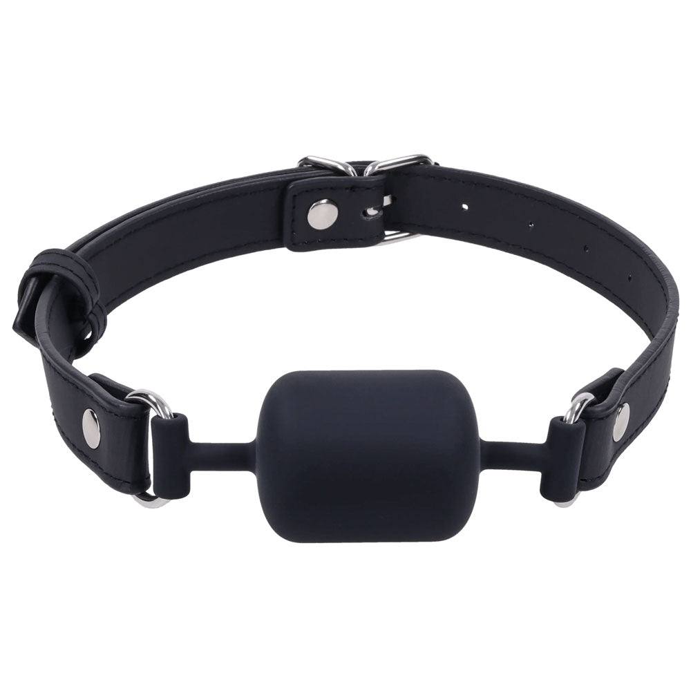 Sportsheets Signature Midnight Muse Barrel Gag - Black