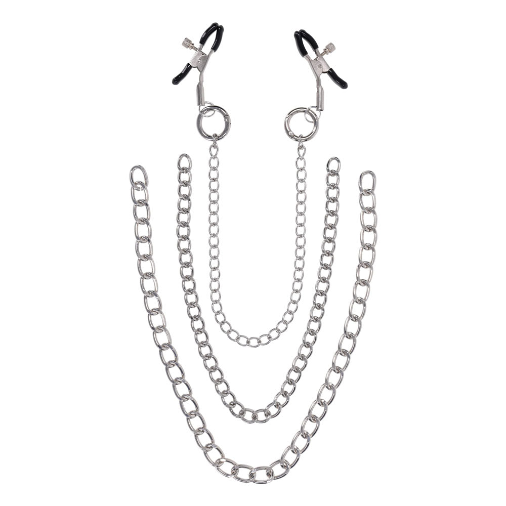 Sportsheets Signature exCHAINgeable Nipple Jewelry