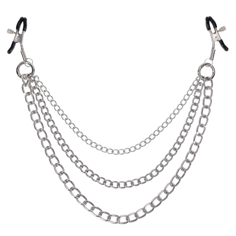 Sportsheets Signature exCHAINgeable Nipple Jewelry