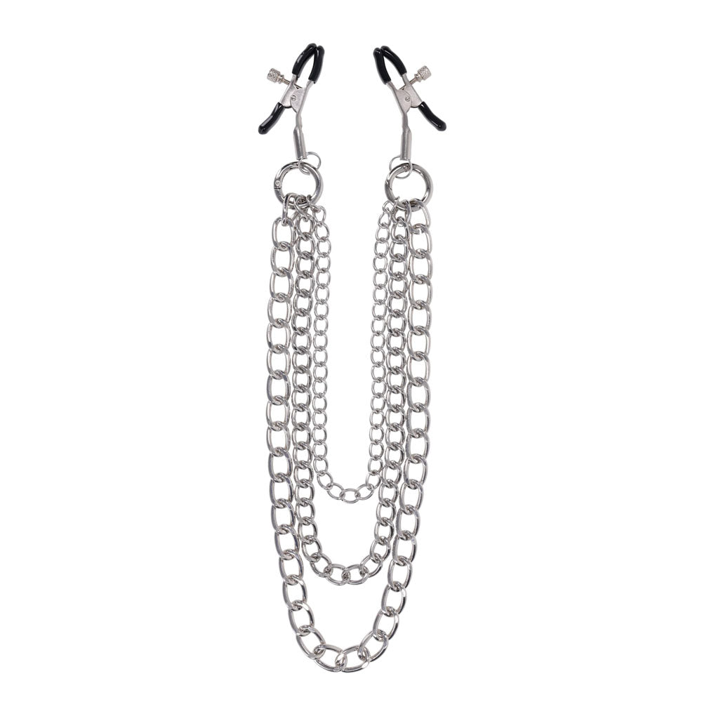 Sportsheets Signature exCHAINgeable Nipple Jewelry