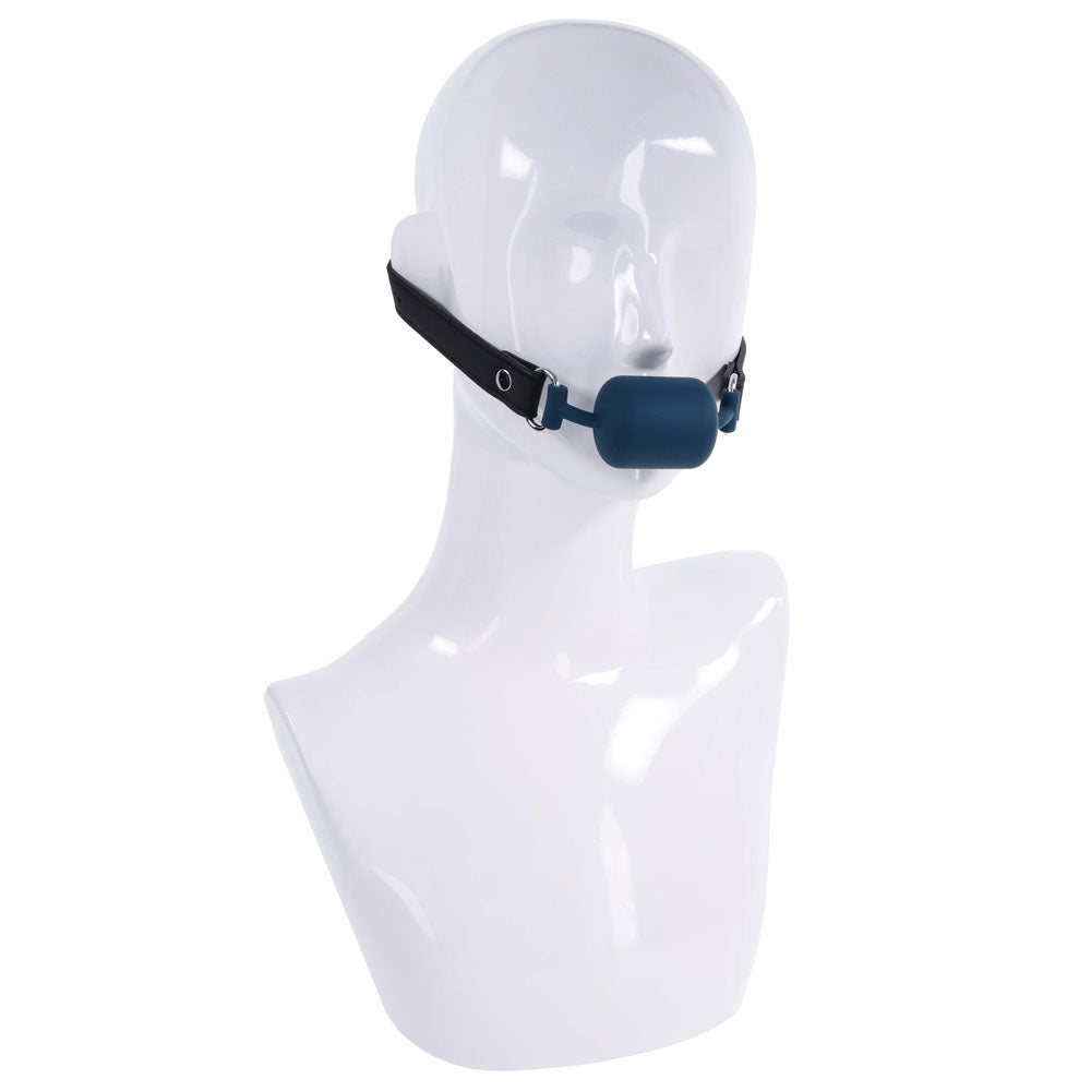 Sportsheets Signature Twilight Tease Barrel Gag - Blue