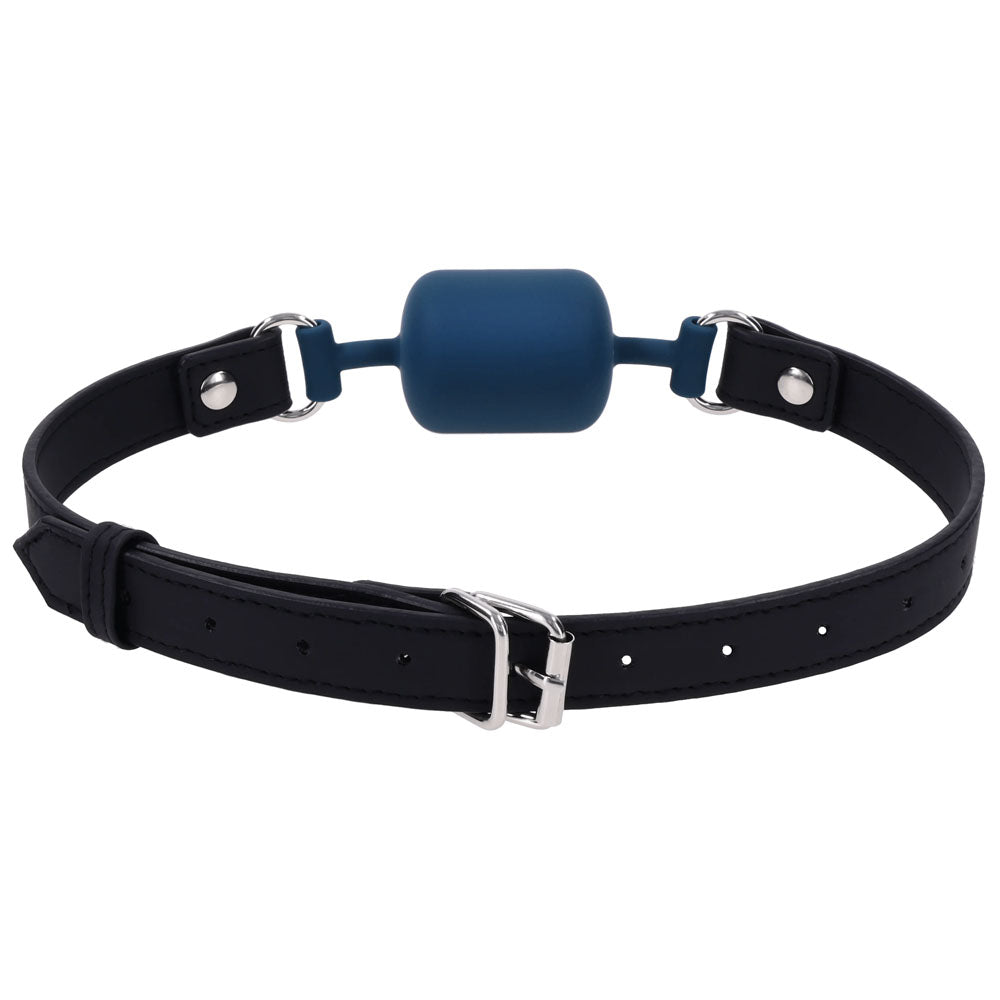 Sportsheets Signature Twilight Tease Barrel Gag - Blue