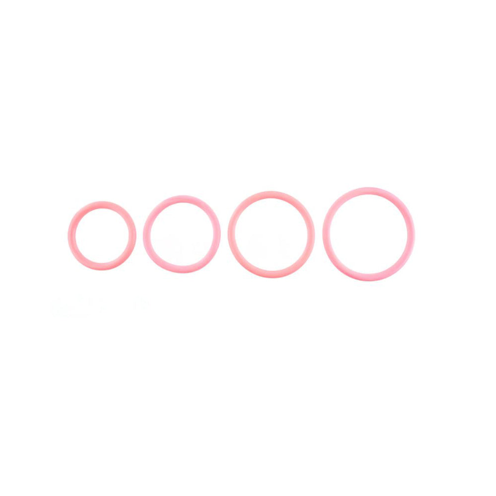 Sportsheets Coral Rubber Oring-4 Pack - Cock Ring