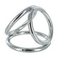 Master Series The Triad - Metal Chamber Cock and Ball Ring