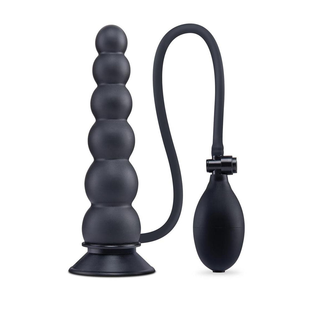Size Up 7" Ripple Inflatable Butt Plug
