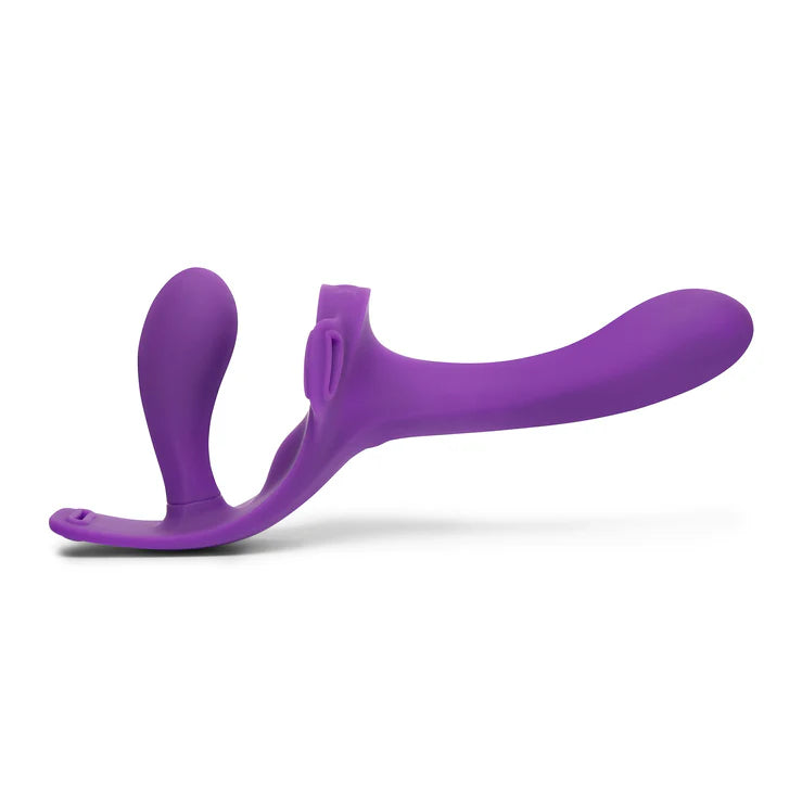 Electric EEL | Together Toy Lock-In Dual-Ended Vibrating Strap-On & Harness Set