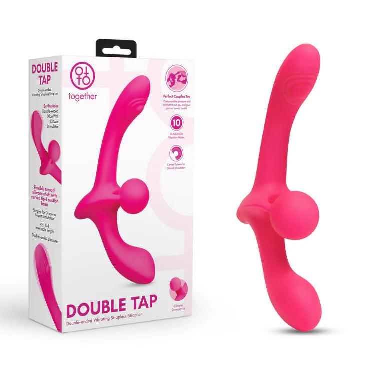 Electric EEL | Together Toy Double Tap Dual-Ended Vibrating Strapless Strap-On
