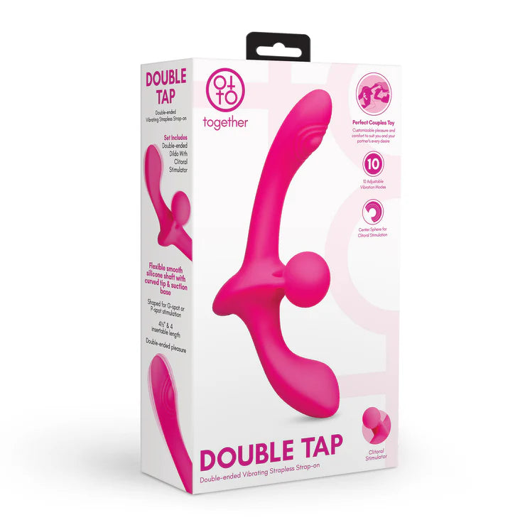 Electric EEL | Together Toy Double Tap Dual-Ended Vibrating Strapless Strap-On