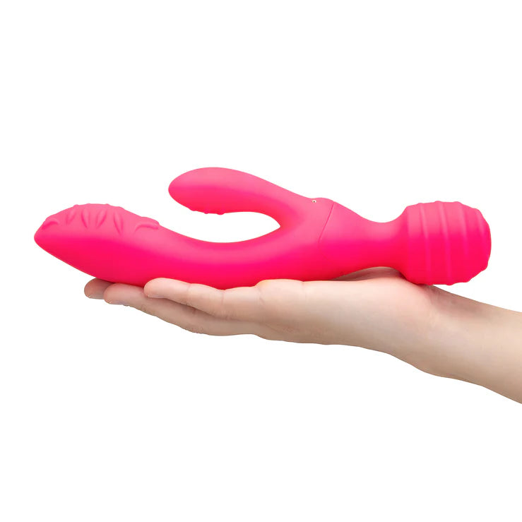 Electric EEL | Together Toy Tri Delight Dual-Ended Triple Stim Wand & Rabbit Vibrator