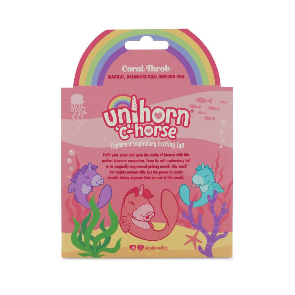 CreativeC | Unihorn - C Horse - Coral Throb Vibrator