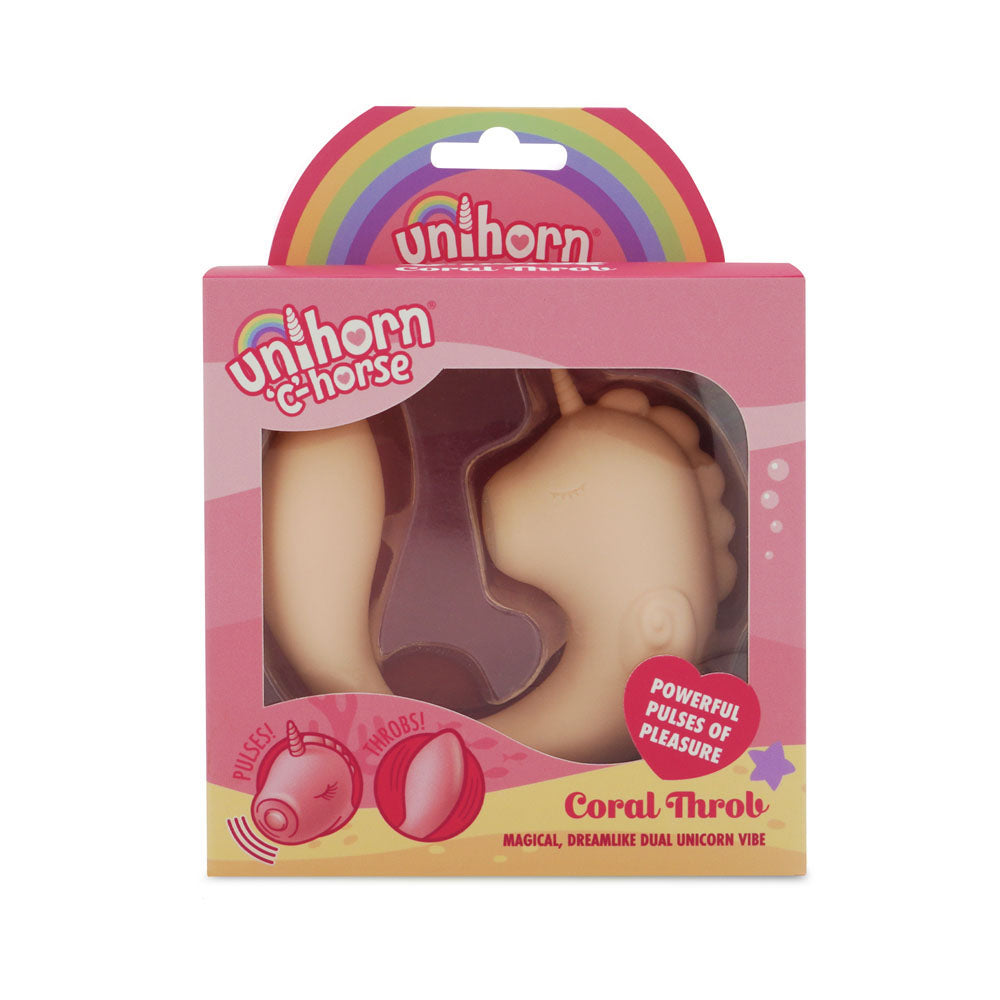 CreativeC | Unihorn - C Horse - Coral Throb Vibrator