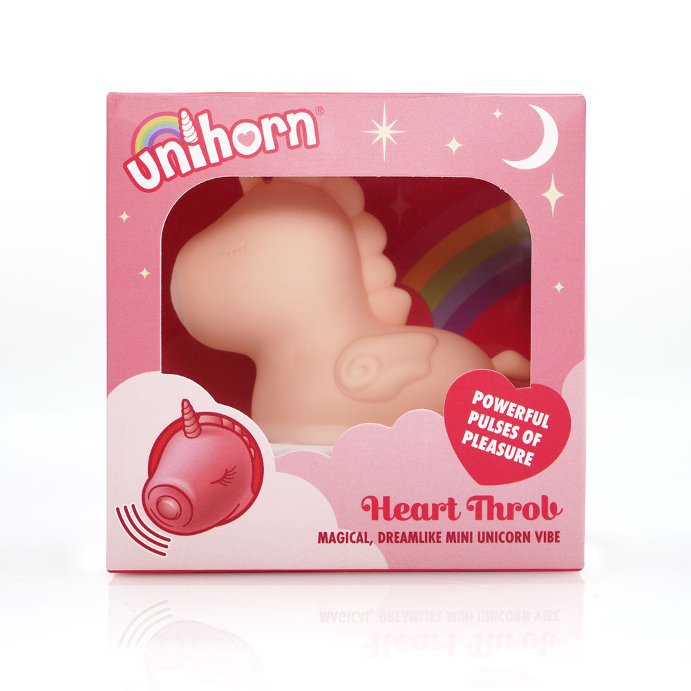 CreativeC | Unihorn Heart Throb Vibe - Discreet Mini Unicorn Vibrator