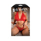 Fantasy Lingerie VIXEN TAKE A CHANCE Red - 1Size