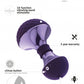 Shots Toys | VIVE Enoki Bendable Massager Purple