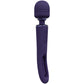 Shots Toys | VIVE Kiku Double Ended Wand w Innovative G-Spot Flapping Stimulator Purple