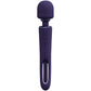 Shots Toys | VIVE Kiku Double Ended Wand w Innovative G-Spot Flapping Stimulator Purple