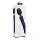 Shots Toys | VIVE Kiku Double Ended Wand w Innovative G-Spot Flapping Stimulator Purple