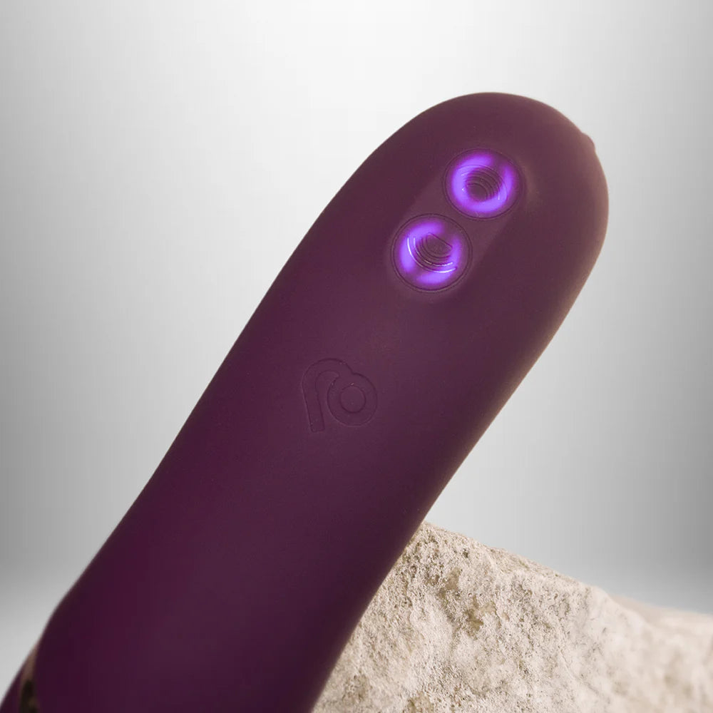 Rocks Off Variety Wearable Clitoral G-Spot Vibrator – Burgundy