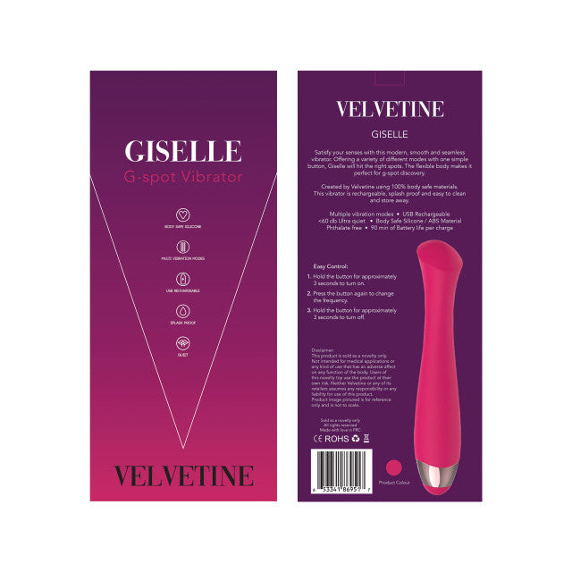 Velvetine Giselle G-Spot Vibrator