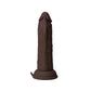 Shaft Vibrating MODEL J 6.5" Flexskin Liquid Silicone Dong