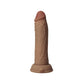 Shaft Vibrating MODEL J 6.5" Flexskin Liquid Silicone Dong